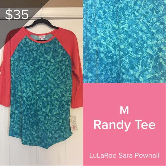 LuLaRoe Medium Randy Tee - Picture 1 of 1